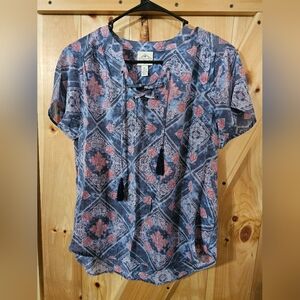 Super cute st John's Bay top